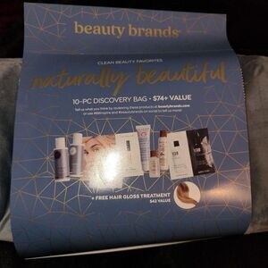 Beauty Brands Clean Beauty Favorites "Naturally Beautiful" 10 Piece Discovery Ba